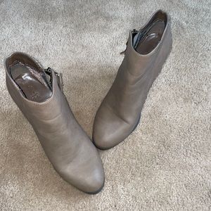 Charlotte Russe tan booties